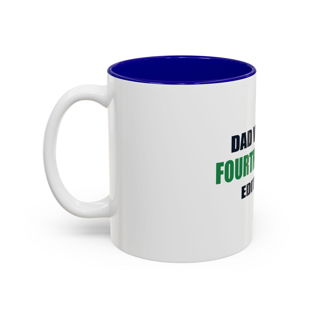 Dad Voice, Fourth Down Edition Two-Tone Mug