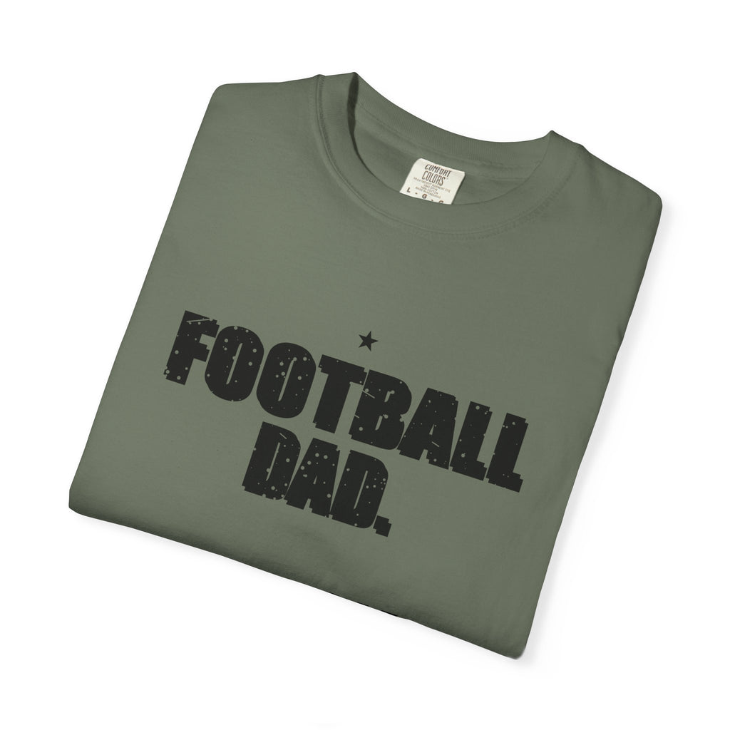 Football Dad. Snack Supervisor. Heavyweight Garment-Dyed Tee