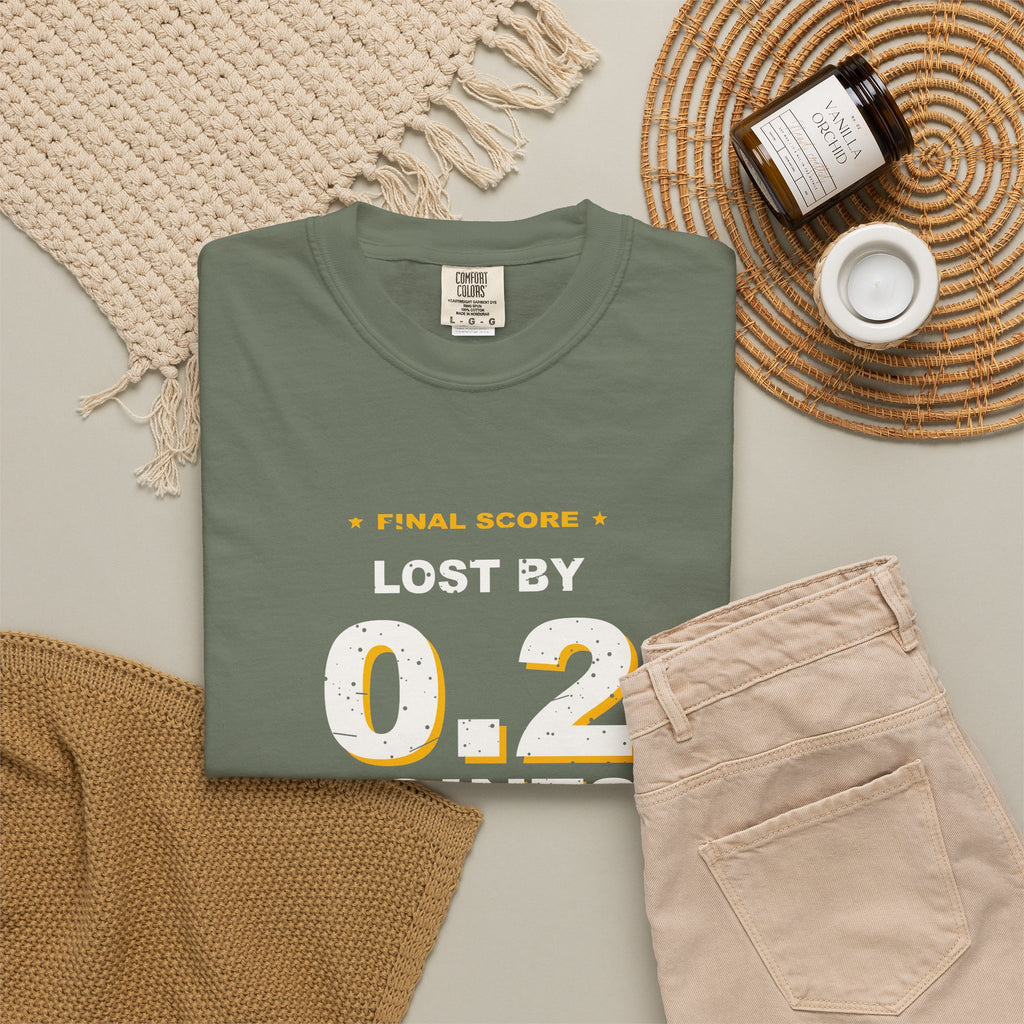 0.2 Points. I'm Fine. Heavyweight Garment-Dyed Tee