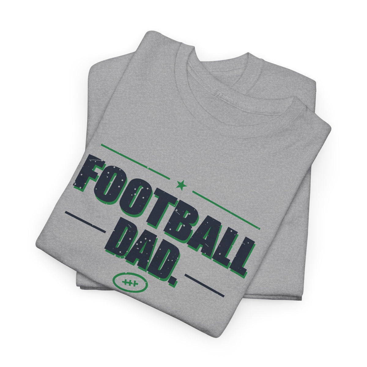 Football Dad. Snack Supervisor. T-Shirt