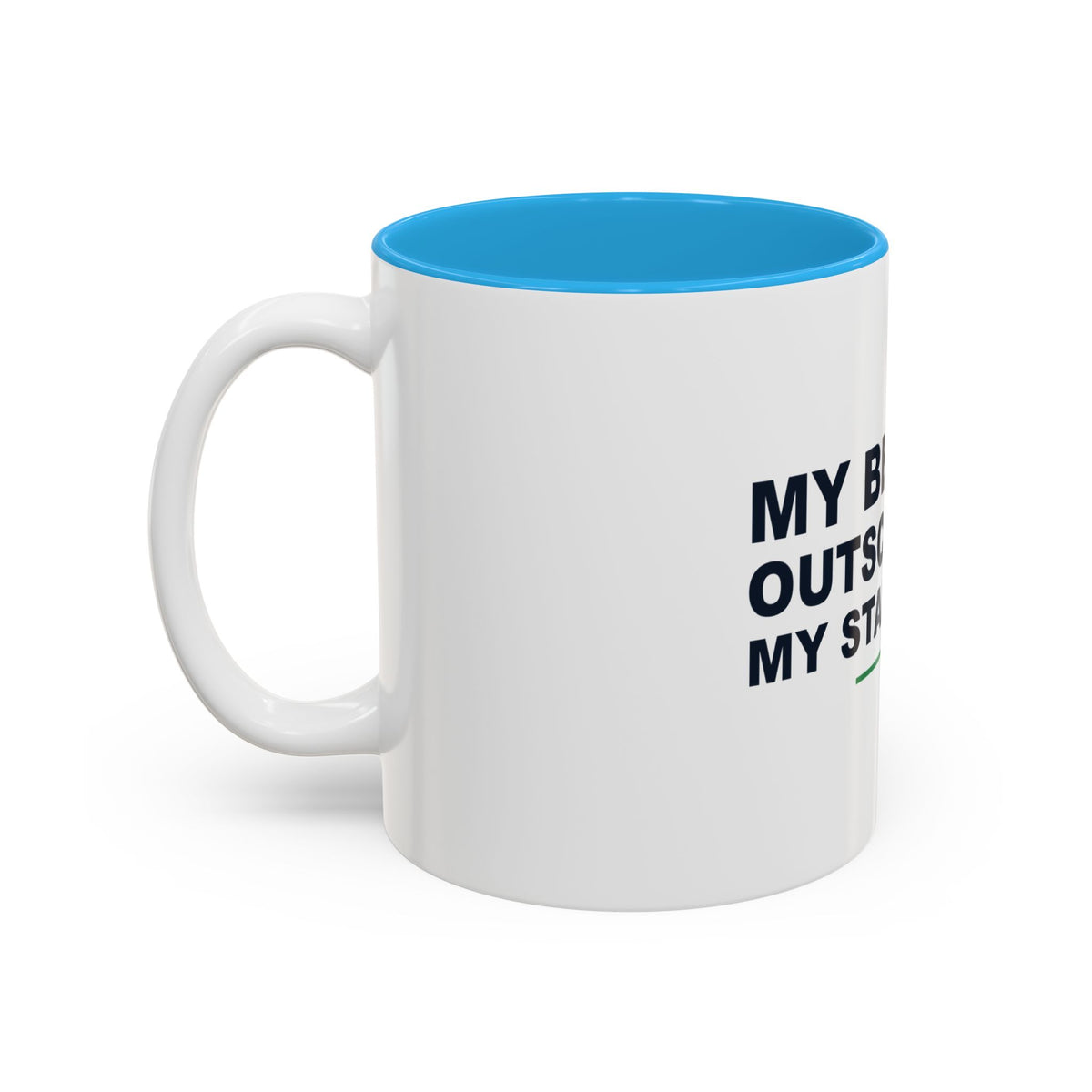My Bench Outscored My Starters Two-Tone Mug