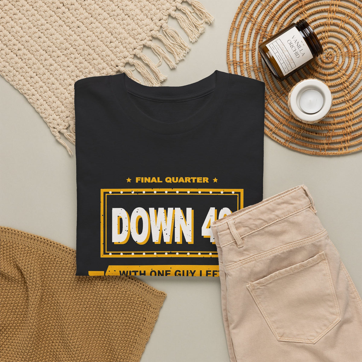 Down 40 With One Guy Left T-Shirt