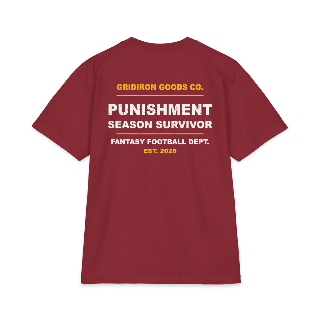 Last Place Earned It Max Heavyweight Oversized Tee