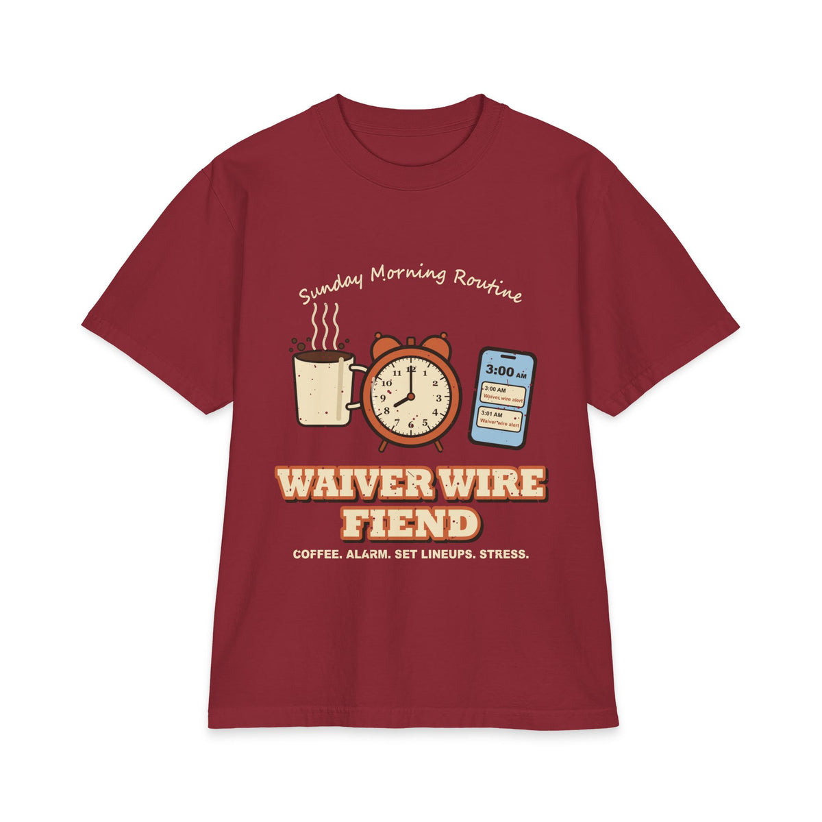 Waiver Wire Fiend Max Heavyweight Oversized Tee