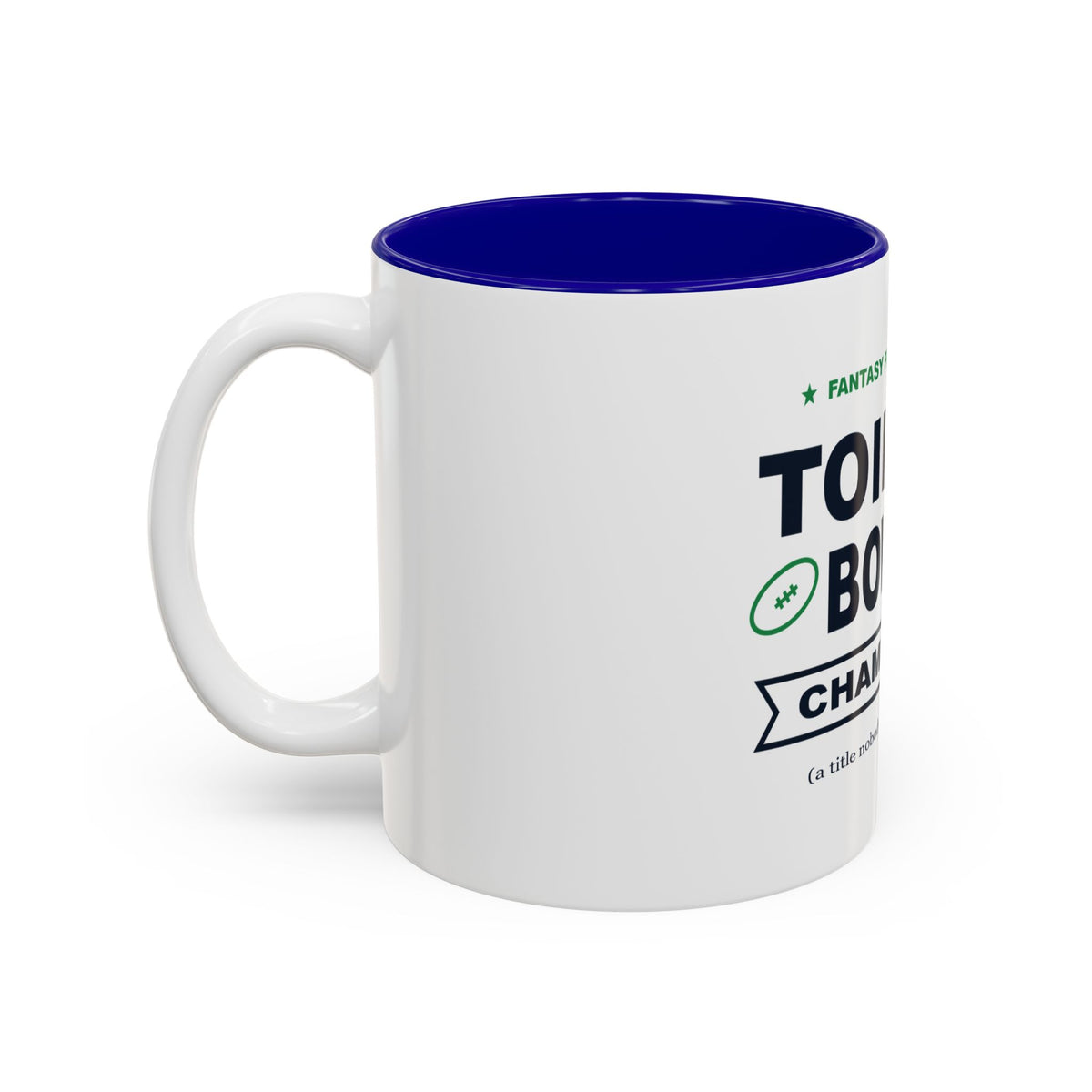 Toilet Bowl Champion Two-Tone Mug