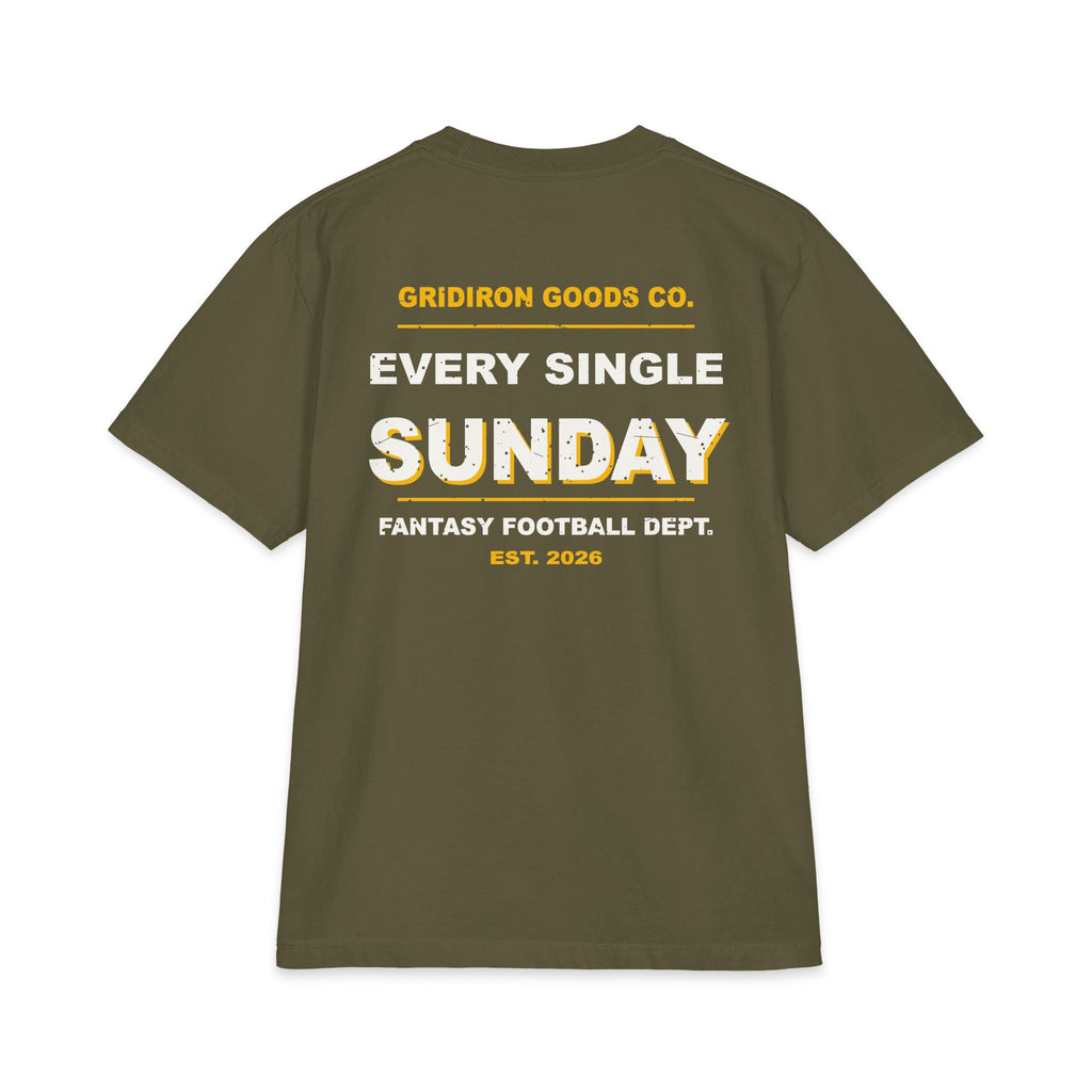 Set My Lineup. Ruined My Sunday. Max Heavyweight Oversized Tee