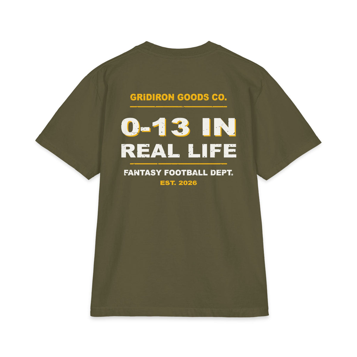 Undefeated In My Head Max Heavyweight Oversized Tee