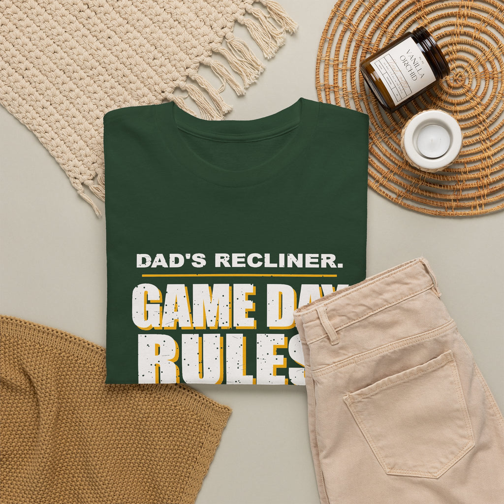 Dad's Recliner. Game Day Rules. T-Shirt