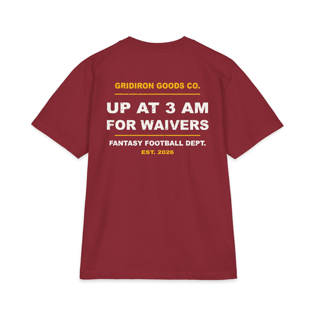 Waiver Wire Fiend Max Heavyweight Oversized Tee