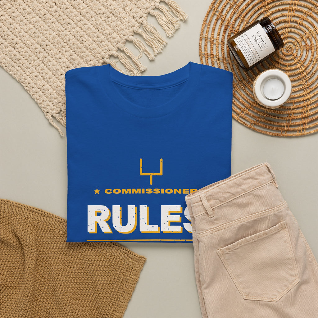 Commissioner Rules. Sit Down. T-Shirt