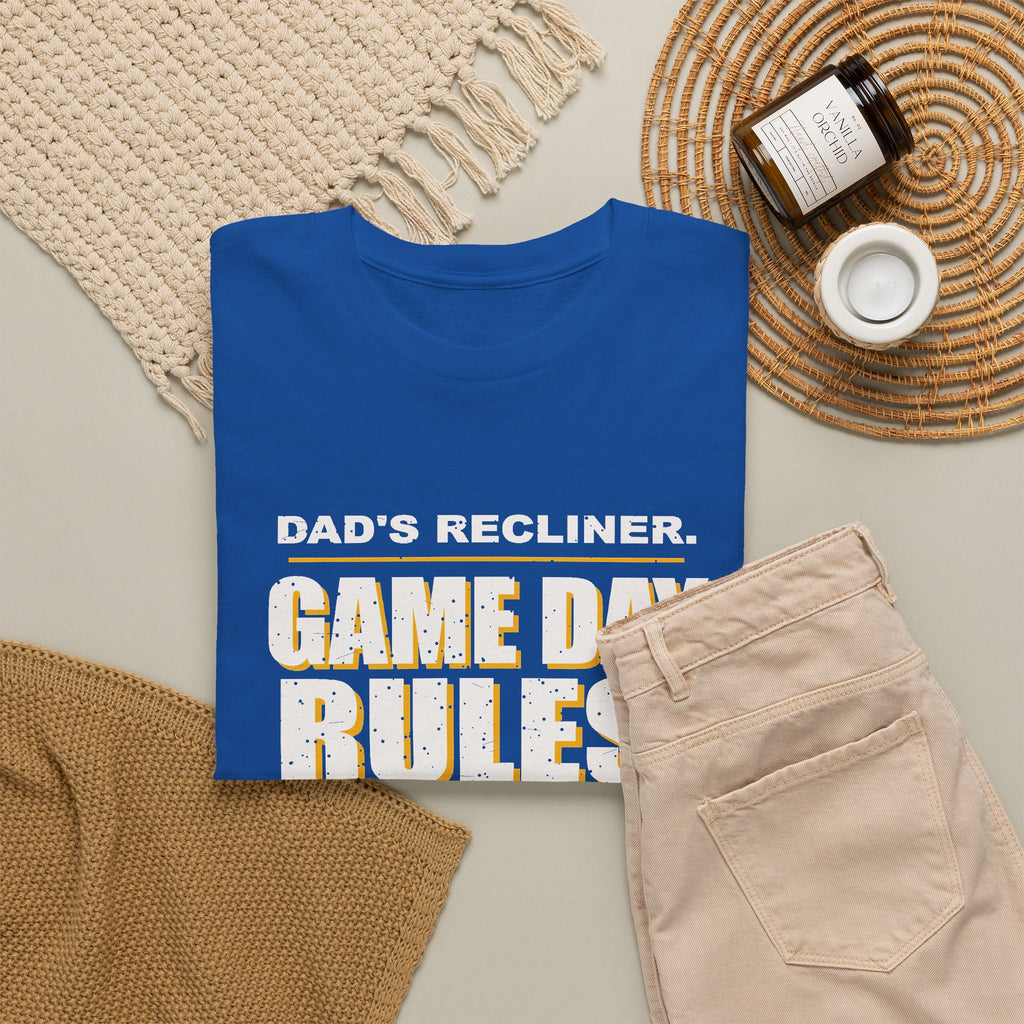 Dad's Recliner. Game Day Rules. T-Shirt