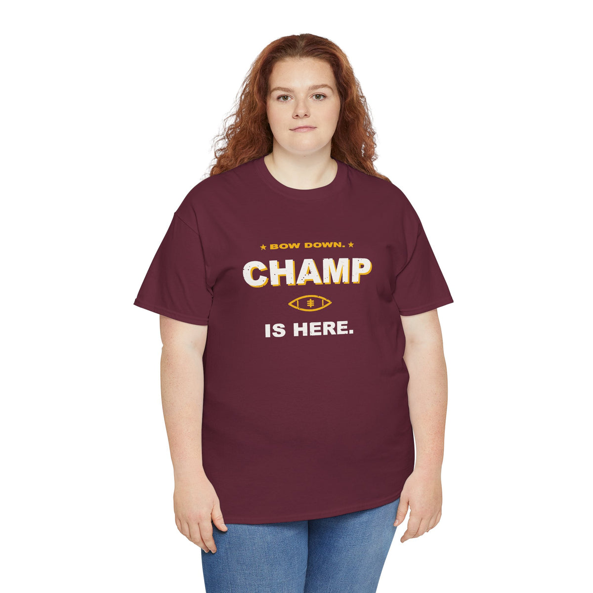Bow Down. Champ Is Here. T-Shirt