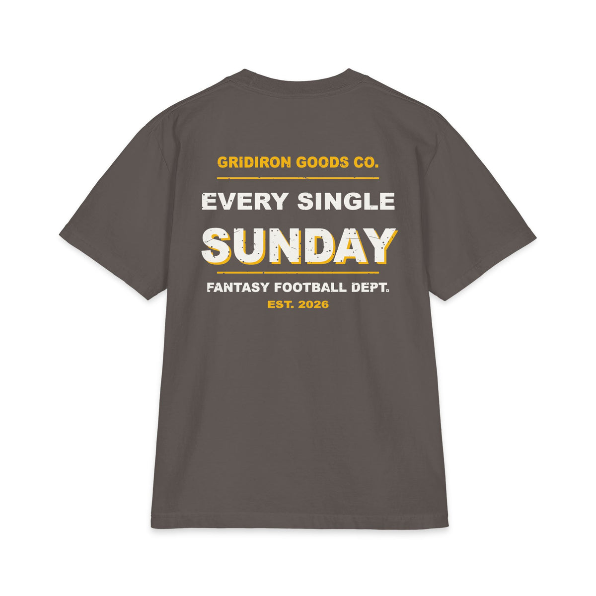 Set My Lineup. Ruined My Sunday. Max Heavyweight Oversized Tee