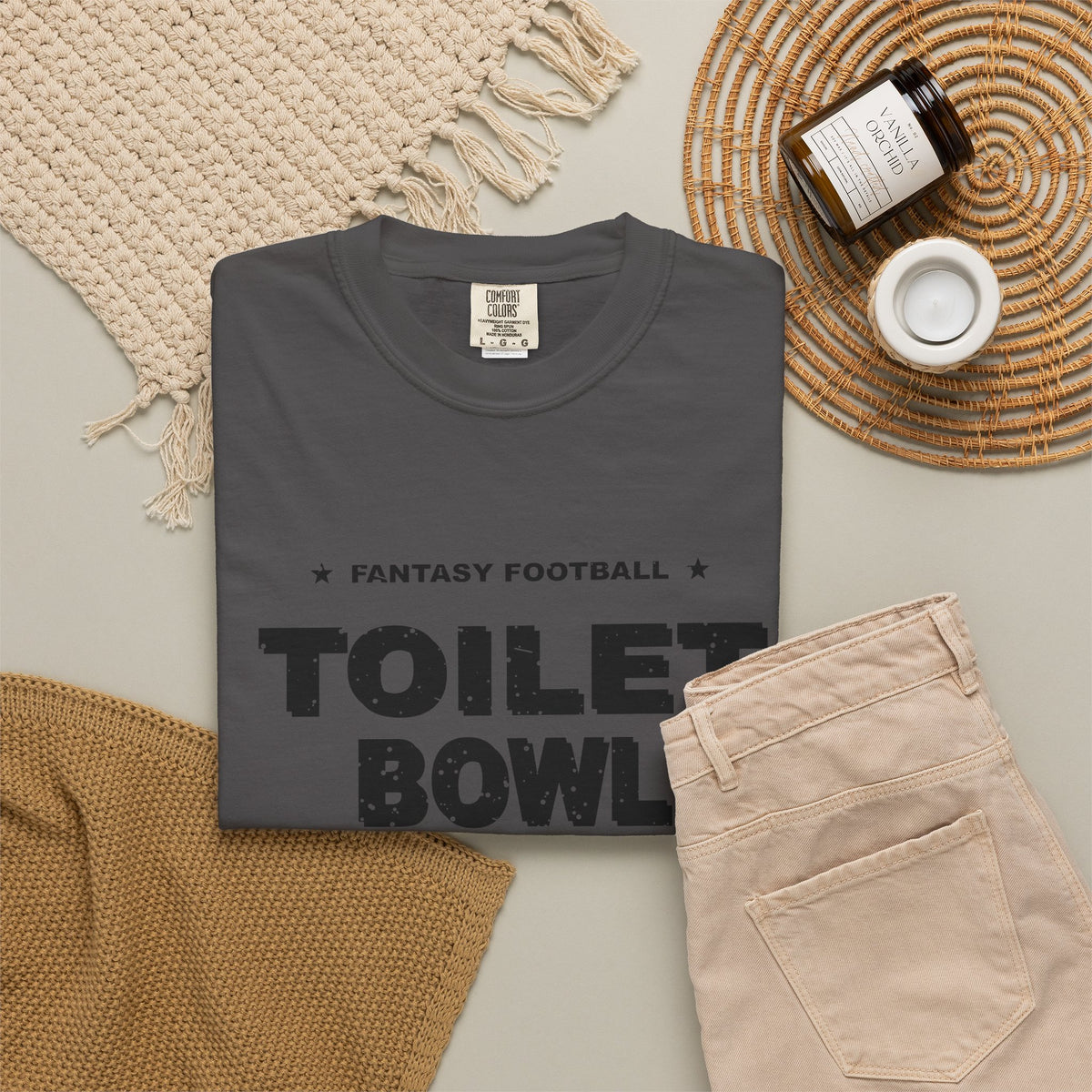 Toilet Bowl Champion Heavyweight Garment-Dyed Tee