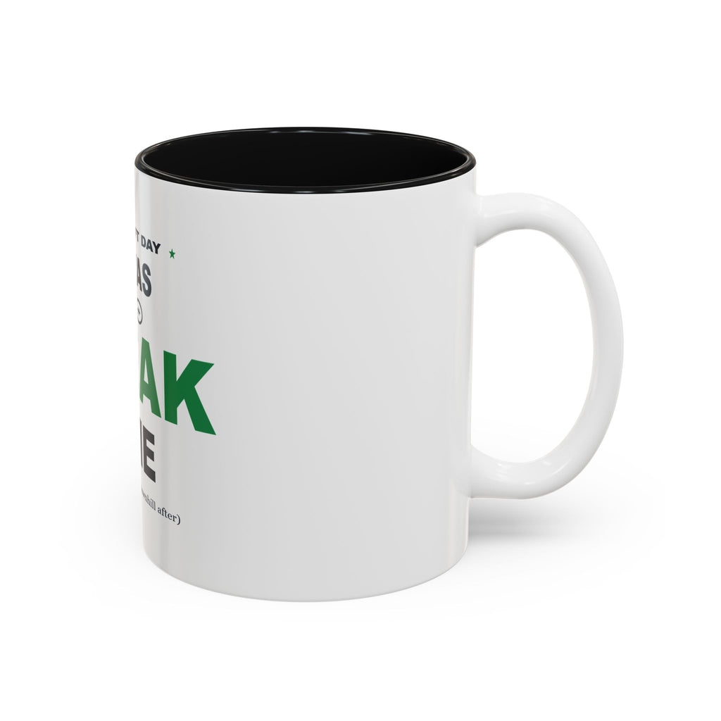 Draft Day Was Peak Me Two-Tone Mug