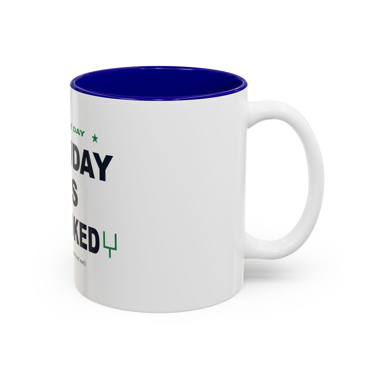 Sunday Is Booked Two-Tone Mug