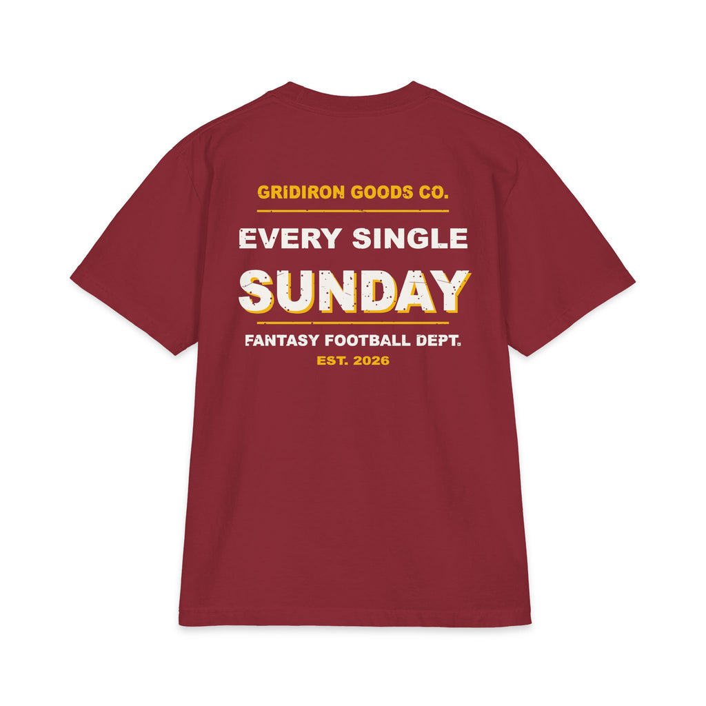 Set My Lineup. Ruined My Sunday. Max Heavyweight Oversized Tee
