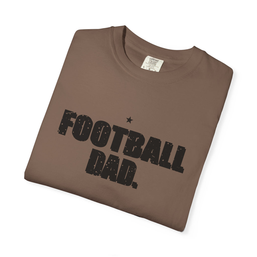 Football Dad. Snack Supervisor. Heavyweight Garment-Dyed Tee