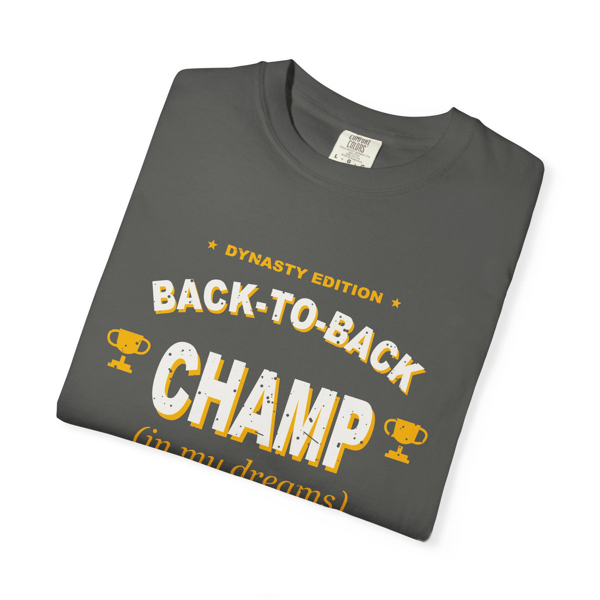 Back-To-Back Champ (In My Dreams) Heavyweight Garment-Dyed Tee