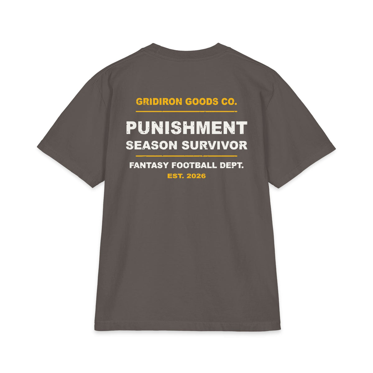 Last Place Earned It Max Heavyweight Oversized Tee
