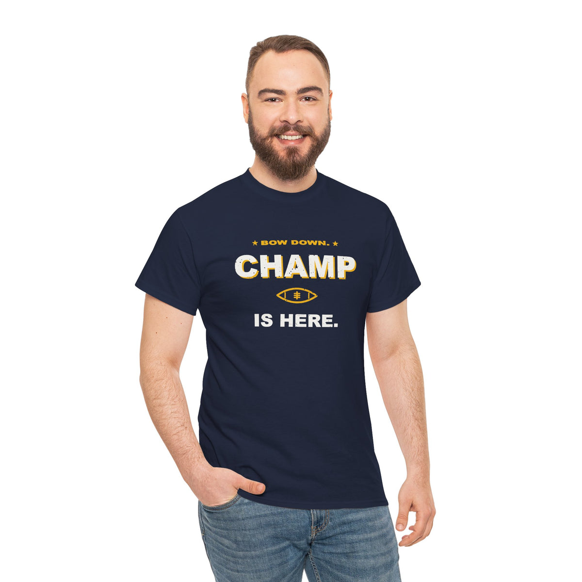Bow Down. Champ Is Here. T-Shirt