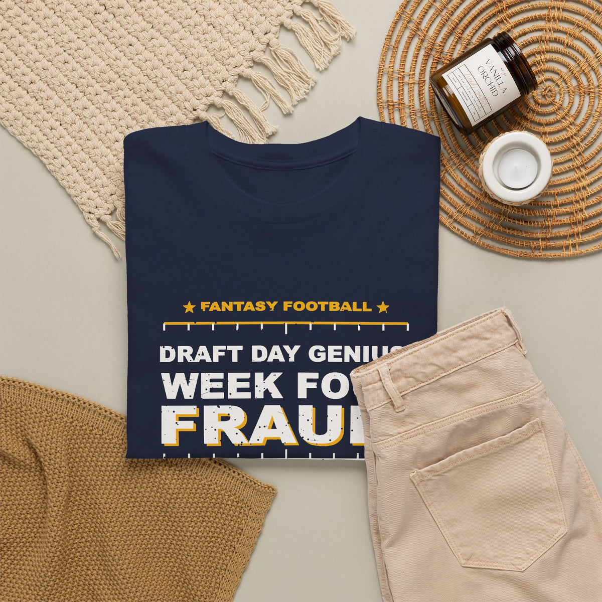 Draft Day Genius. Week Four Fraud. T-Shirt
