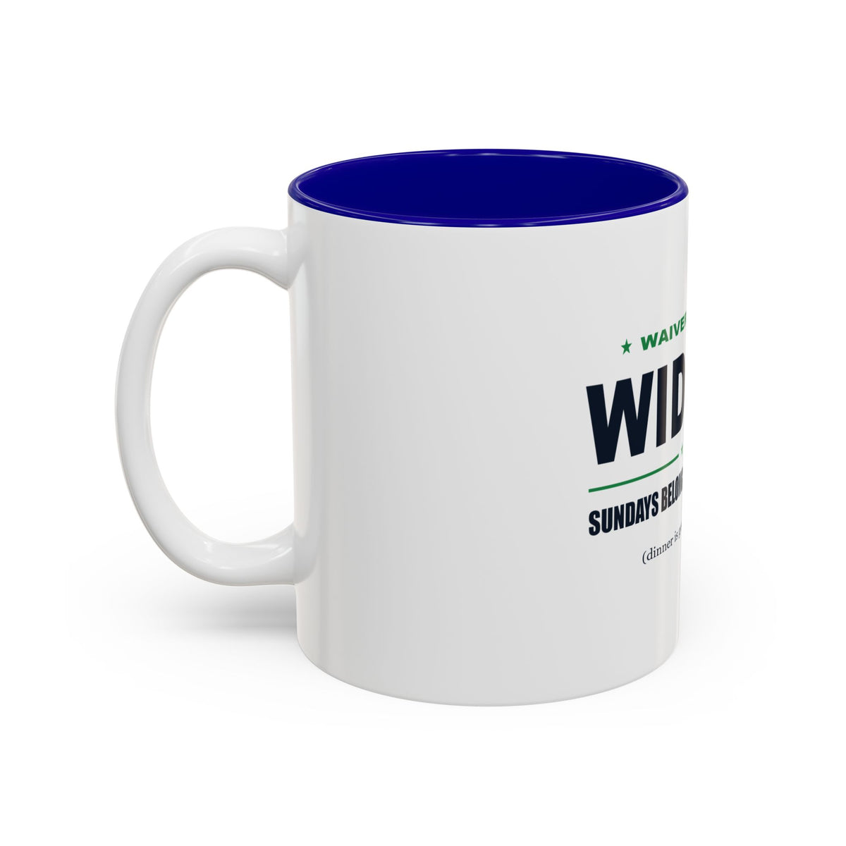 Waiver Wire Widow Two-Tone Mug