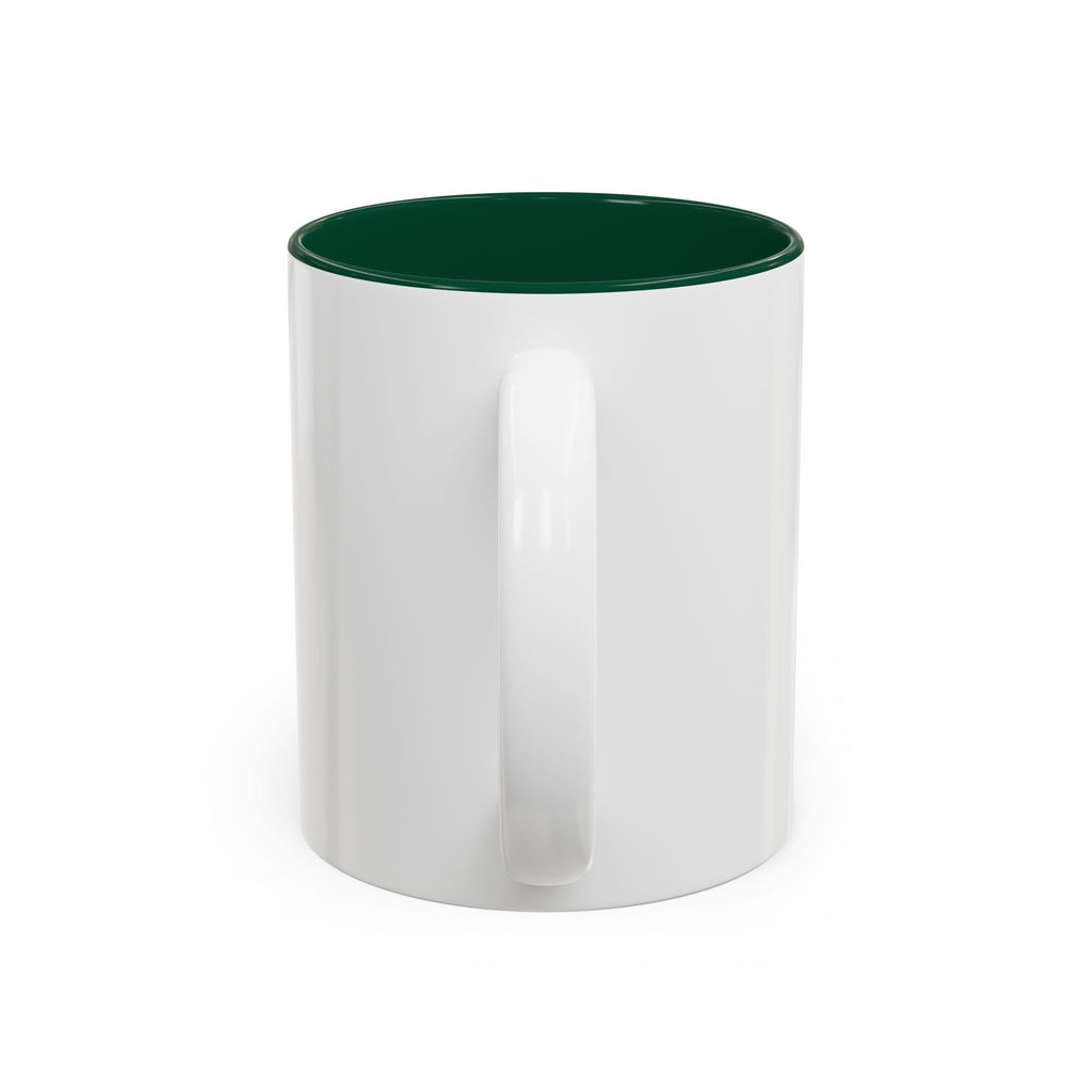 League Champ. Ask Me How. Two-Tone Mug