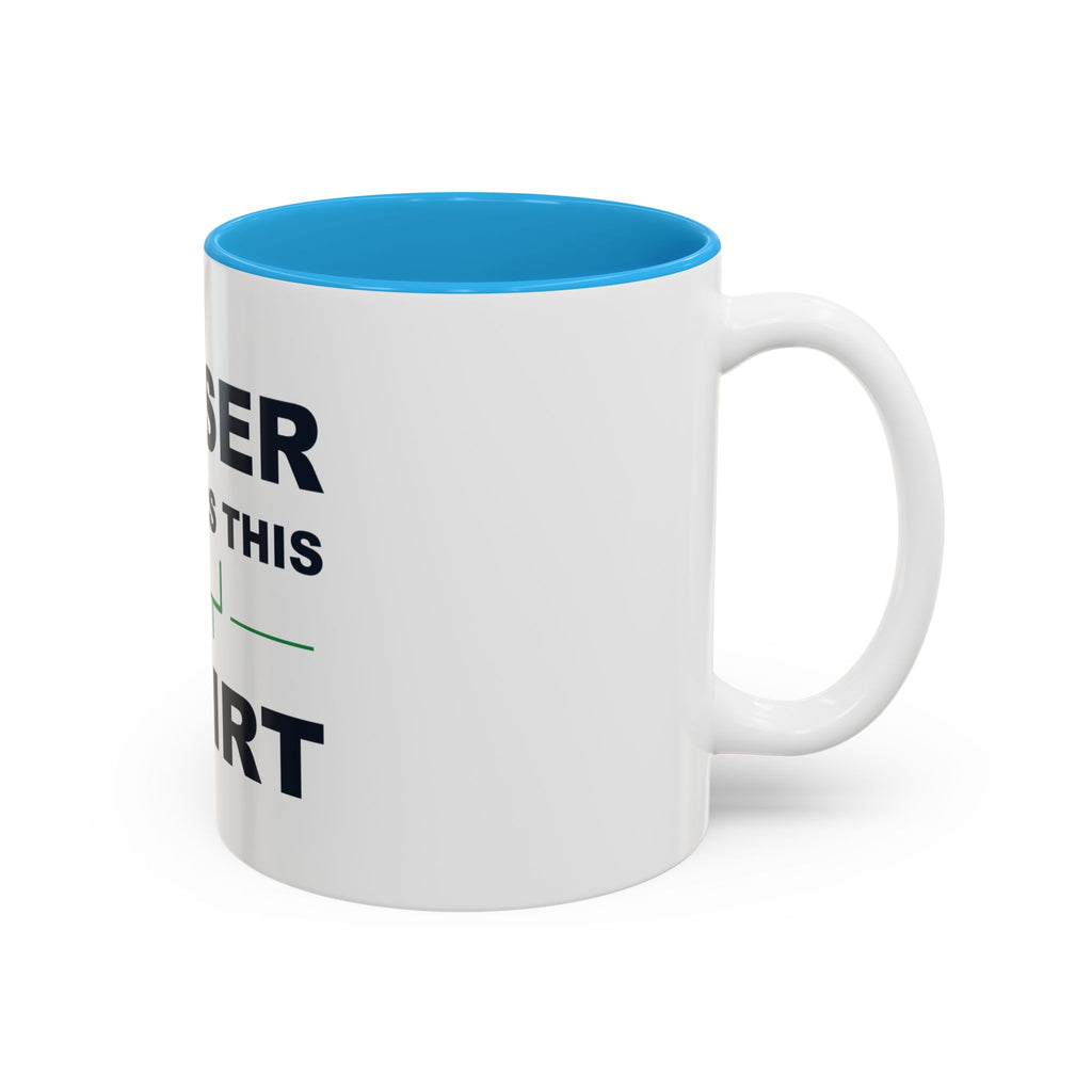 Loser Wears This Shirt Two-Tone Mug