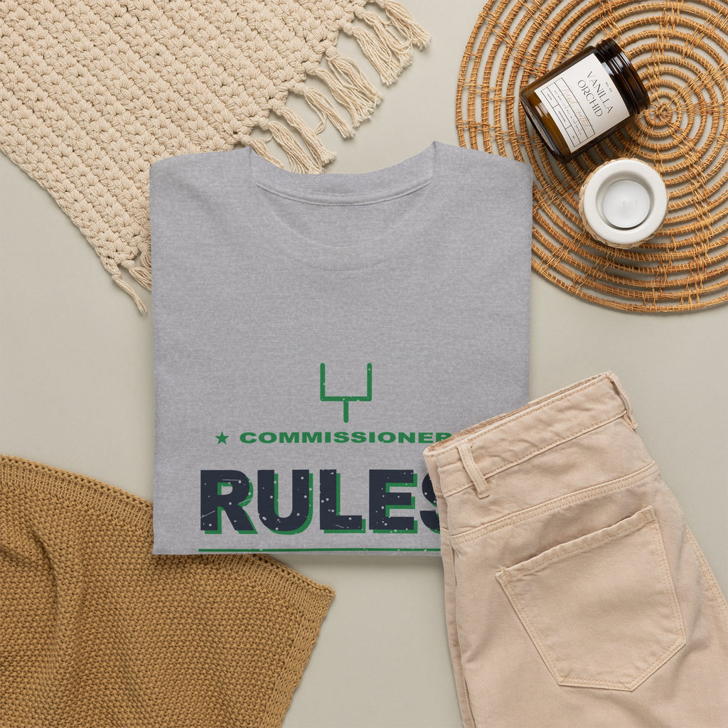 Commissioner Rules. Sit Down. T-Shirt