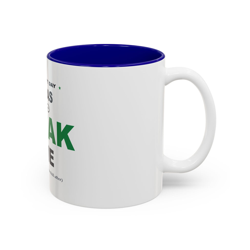Draft Day Was Peak Me Two-Tone Mug