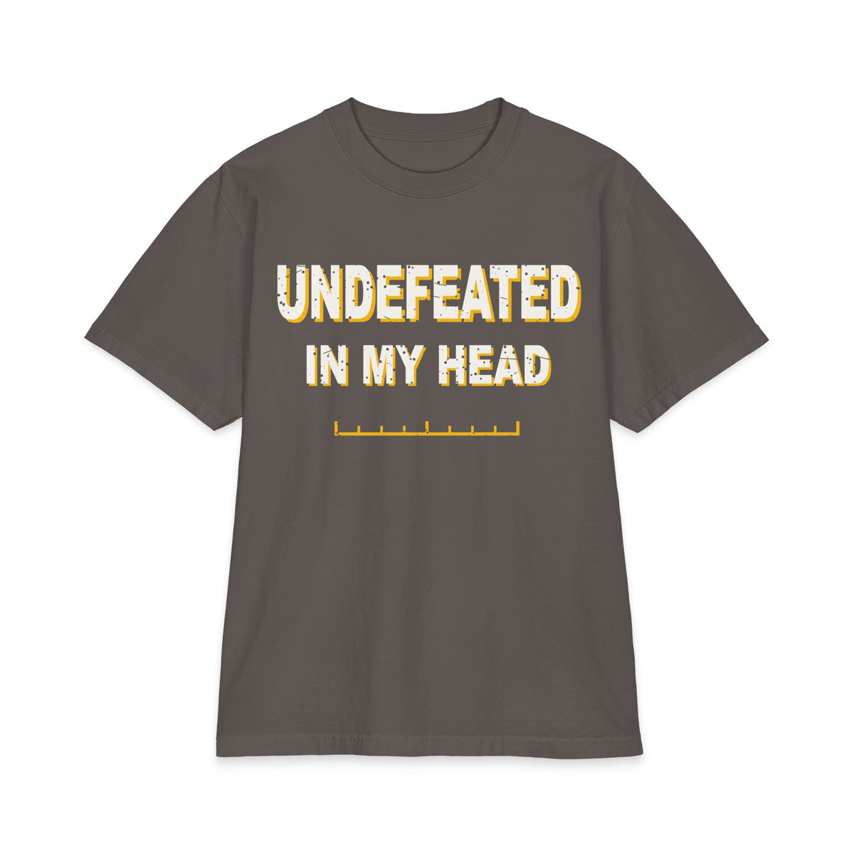 Undefeated In My Head Max Heavyweight Oversized Tee