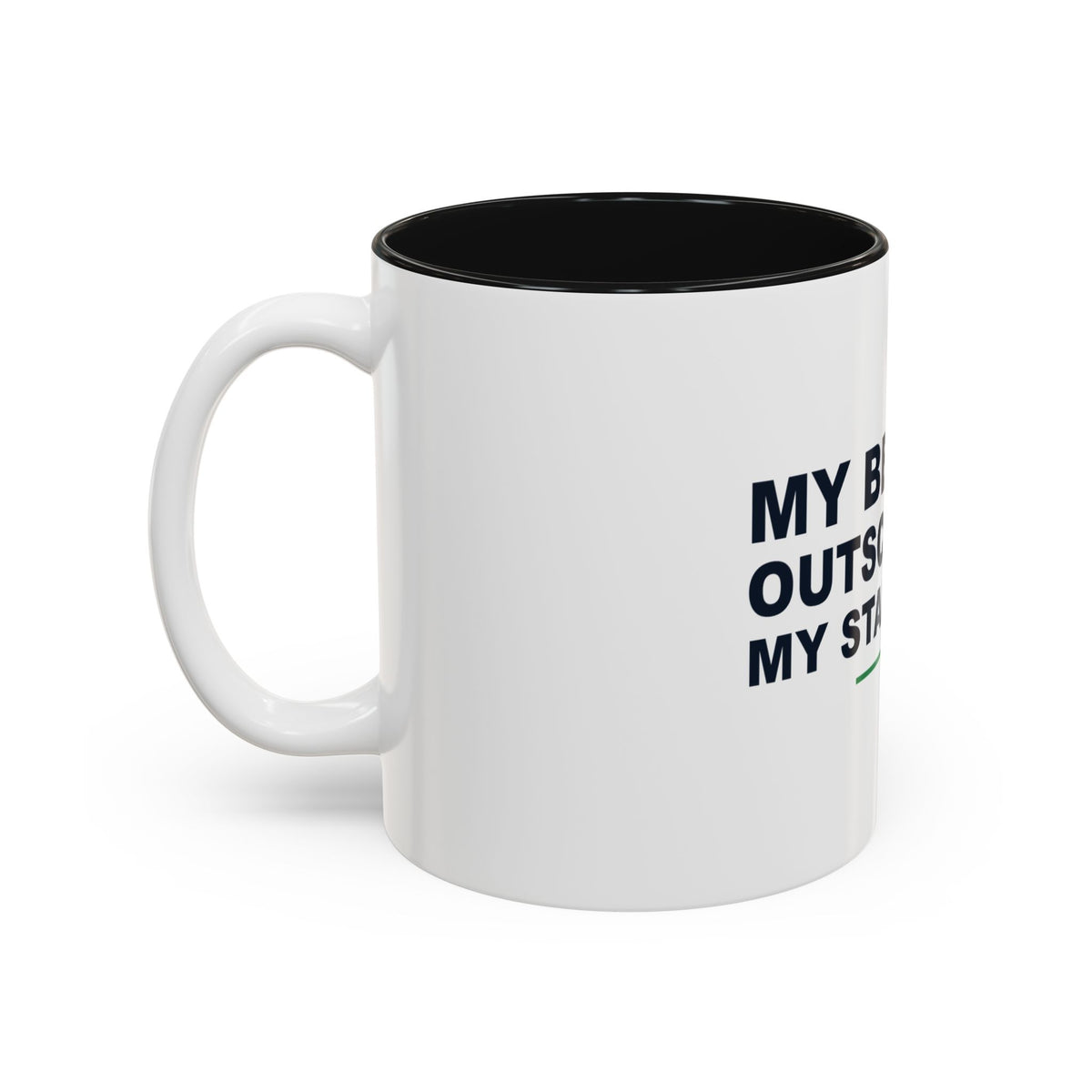 My Bench Outscored My Starters Two-Tone Mug