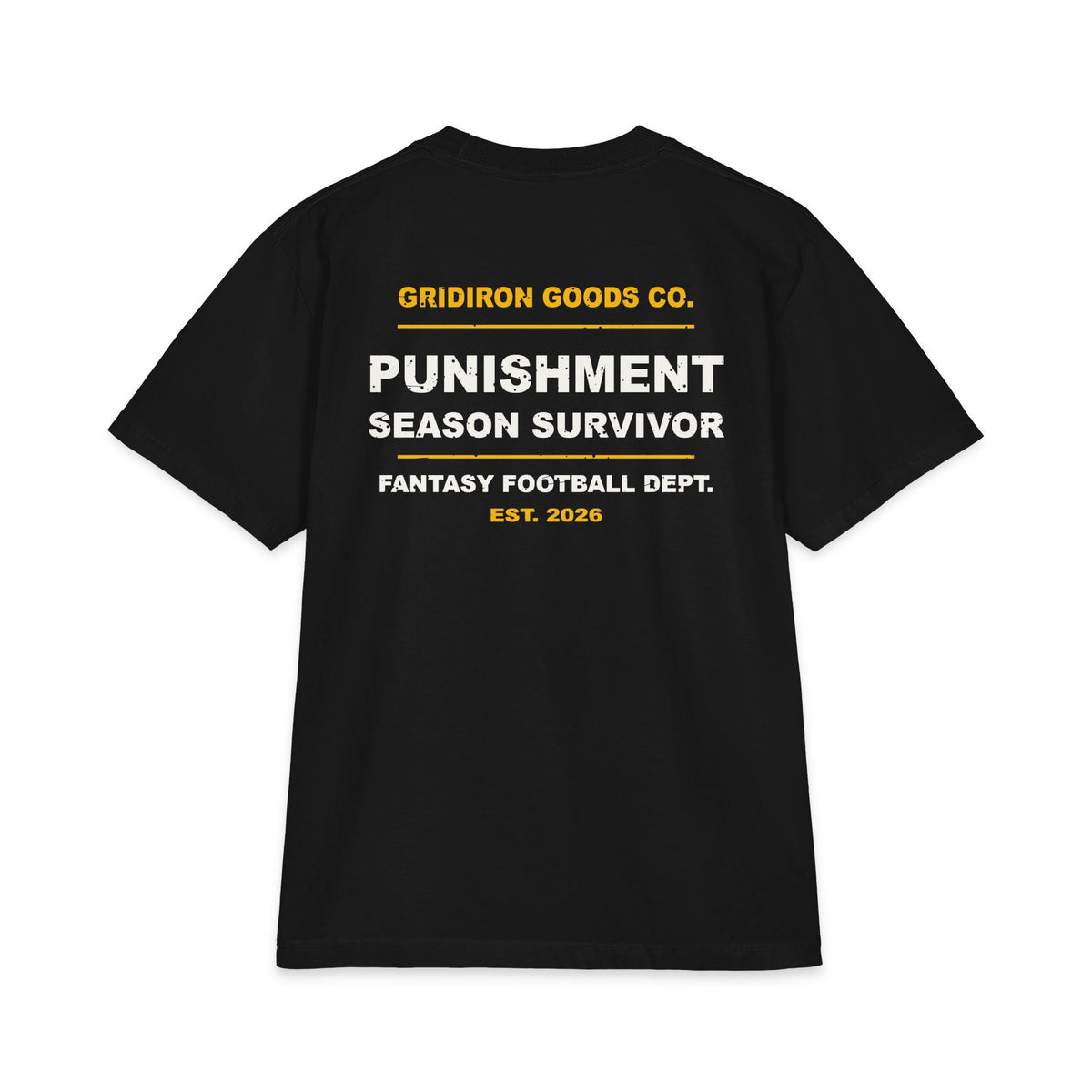 Last Place Earned It Max Heavyweight Oversized Tee