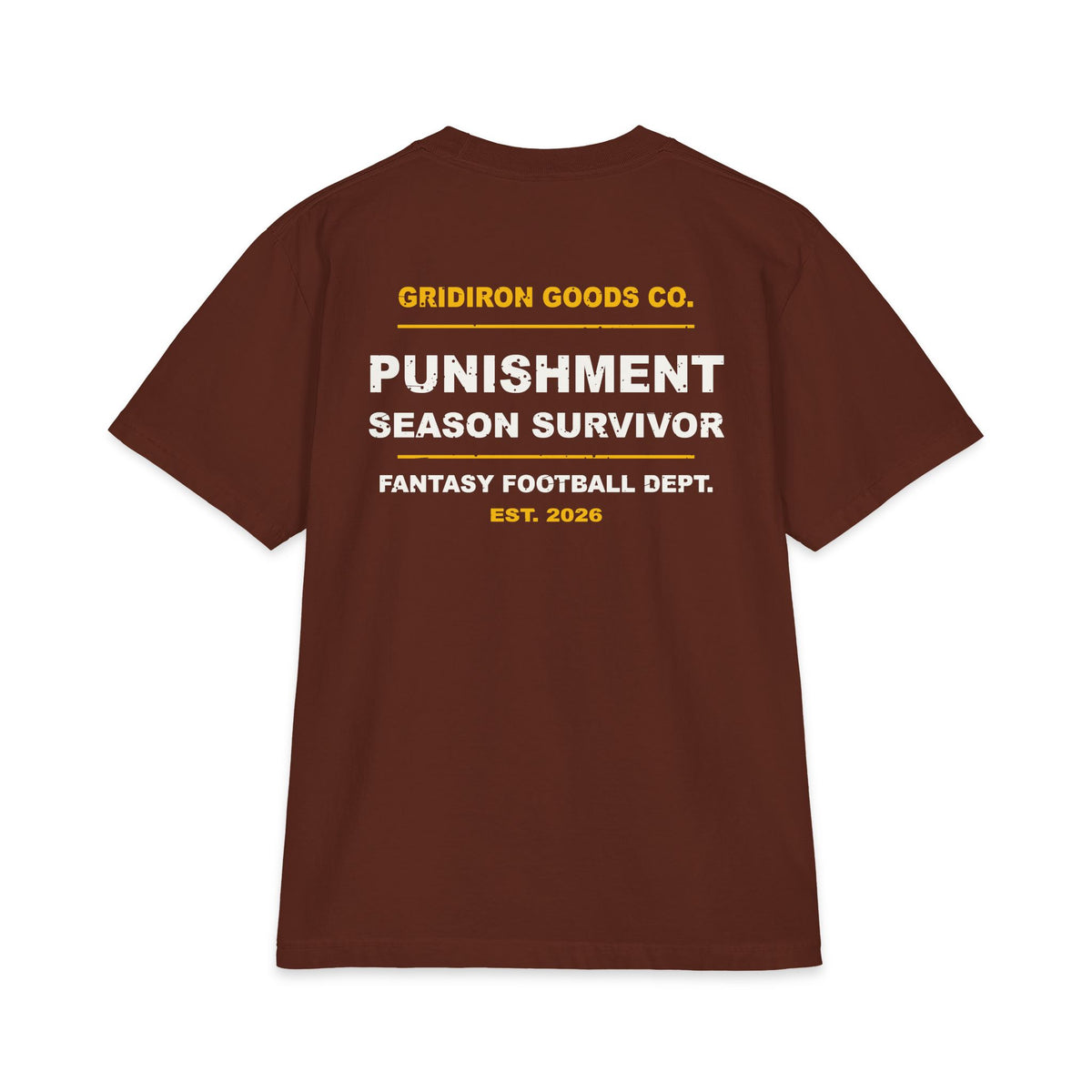 Last Place Earned It Max Heavyweight Oversized Tee