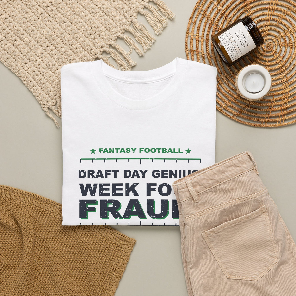 Draft Day Genius. Week Four Fraud. T-Shirt