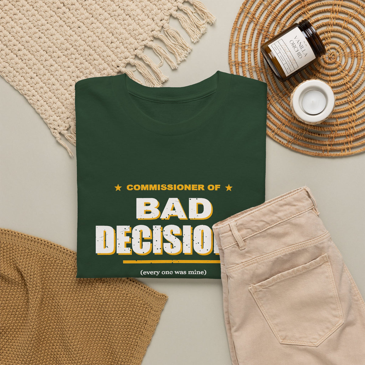 Commissioner Of Bad Decisions T-Shirt