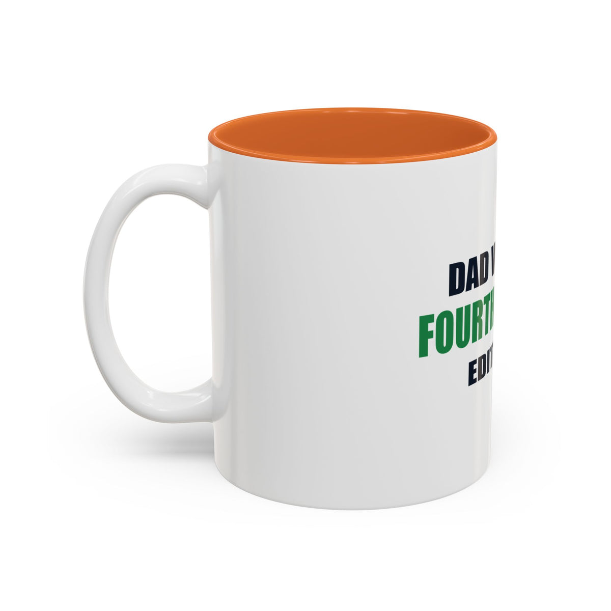 Dad Voice, Fourth Down Edition Two-Tone Mug
