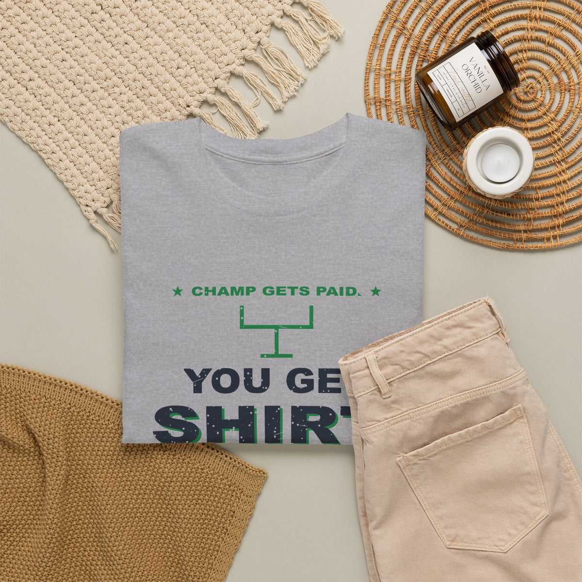 Champ Gets Paid. You Get Shirt. T-Shirt