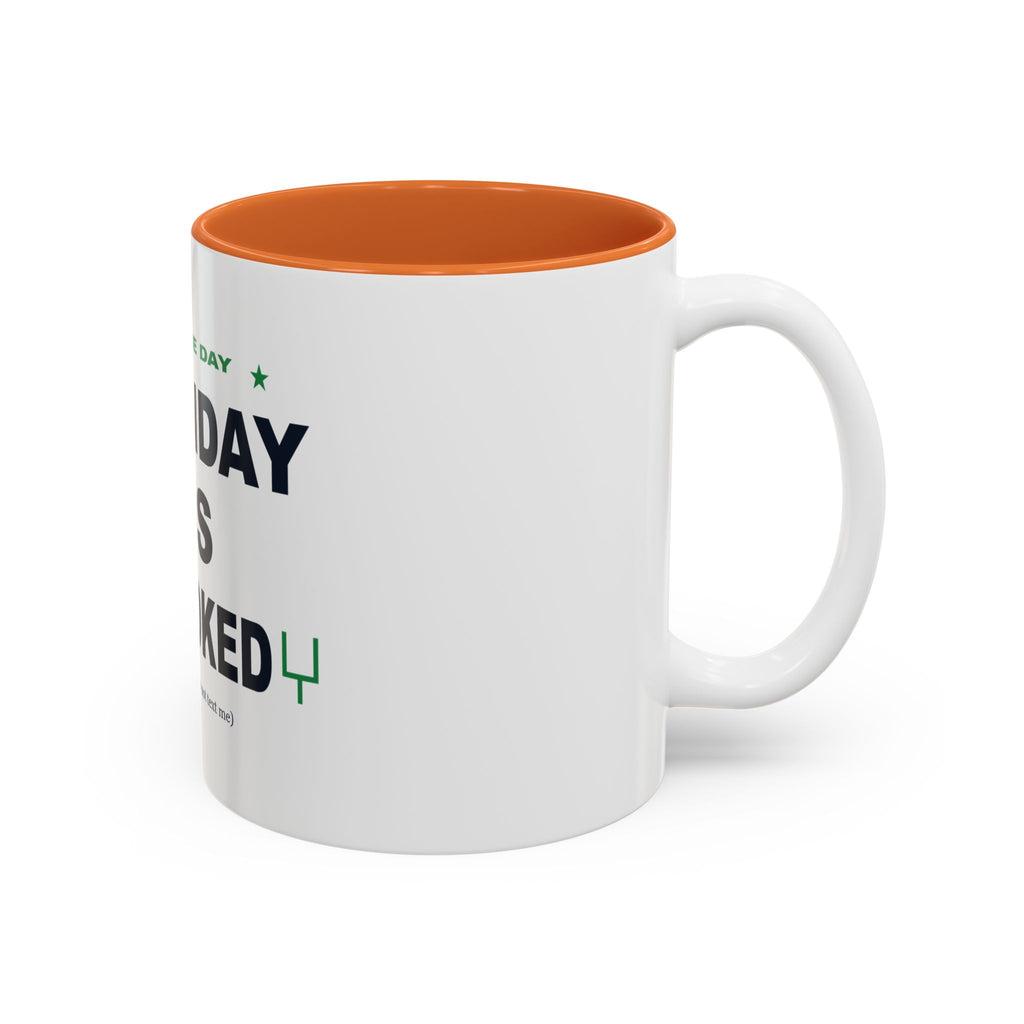 Sunday Is Booked Two-Tone Mug