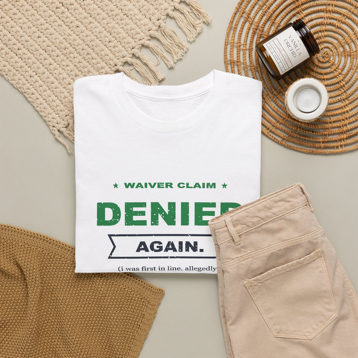 Waiver Claim Denied. Again. T-Shirt