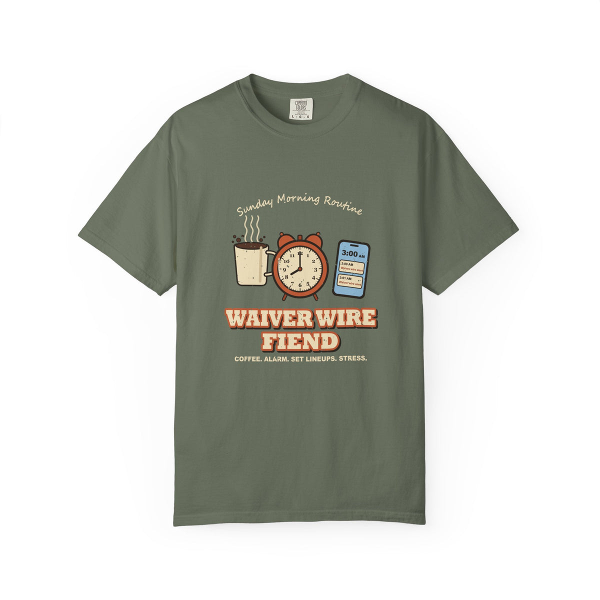 Waiver Wire Fiend Heavyweight Garment-Dyed Tee