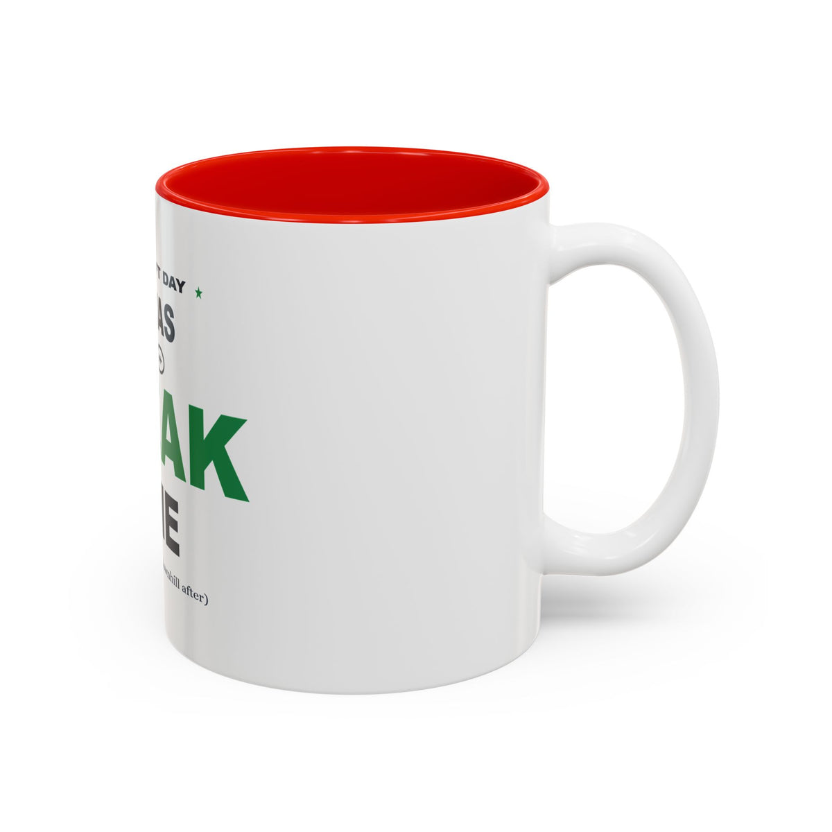 Draft Day Was Peak Me Two-Tone Mug