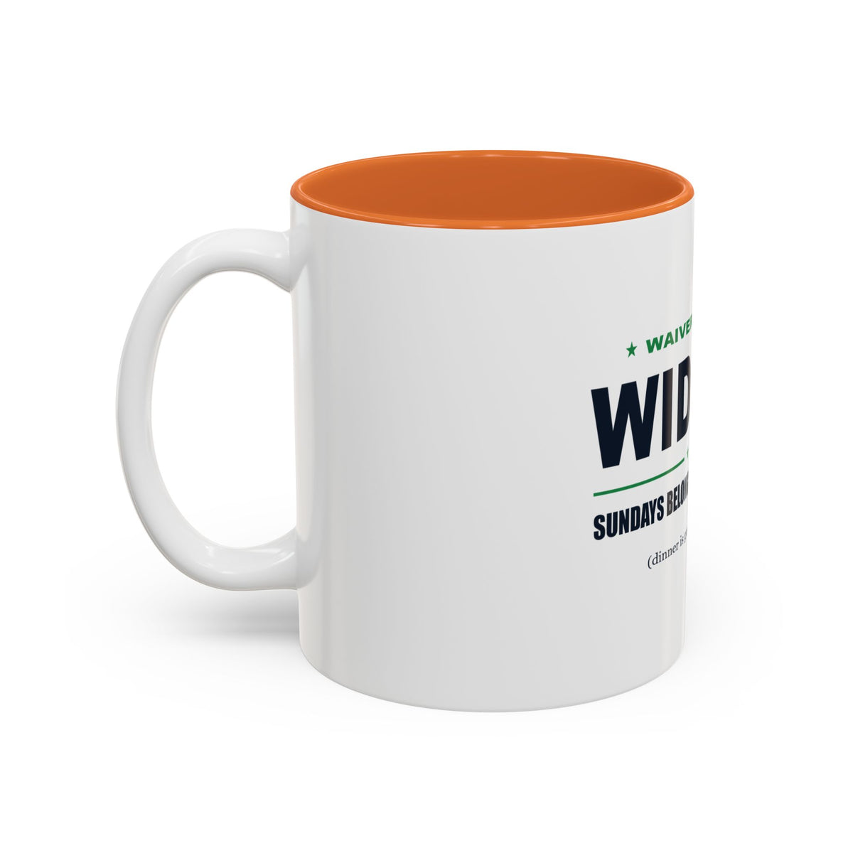 Waiver Wire Widow Two-Tone Mug