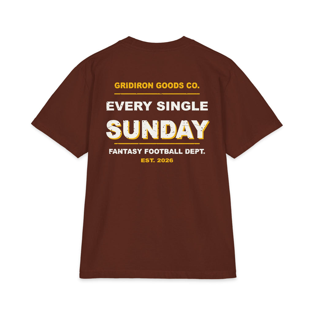 Set My Lineup. Ruined My Sunday. Max Heavyweight Oversized Tee