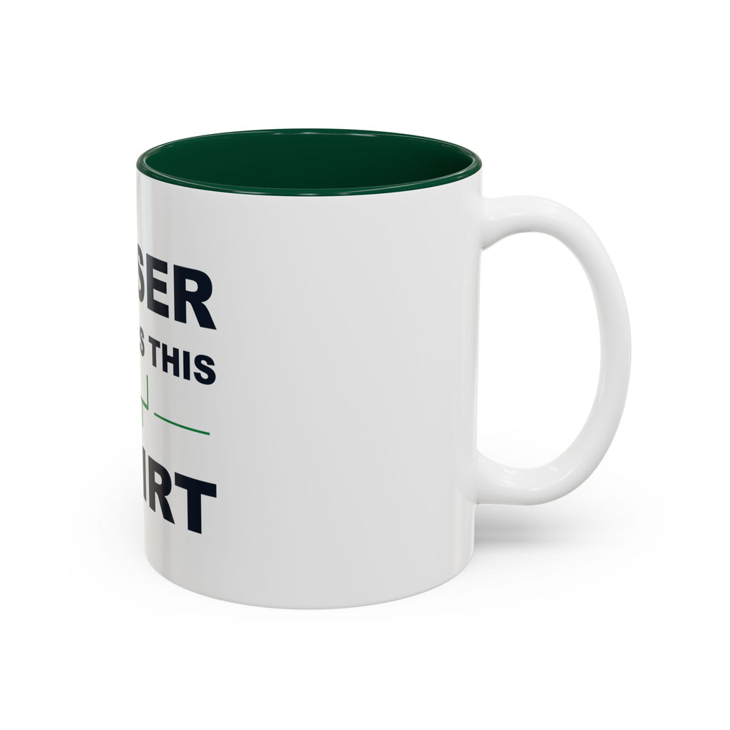 Loser Wears This Shirt Two-Tone Mug