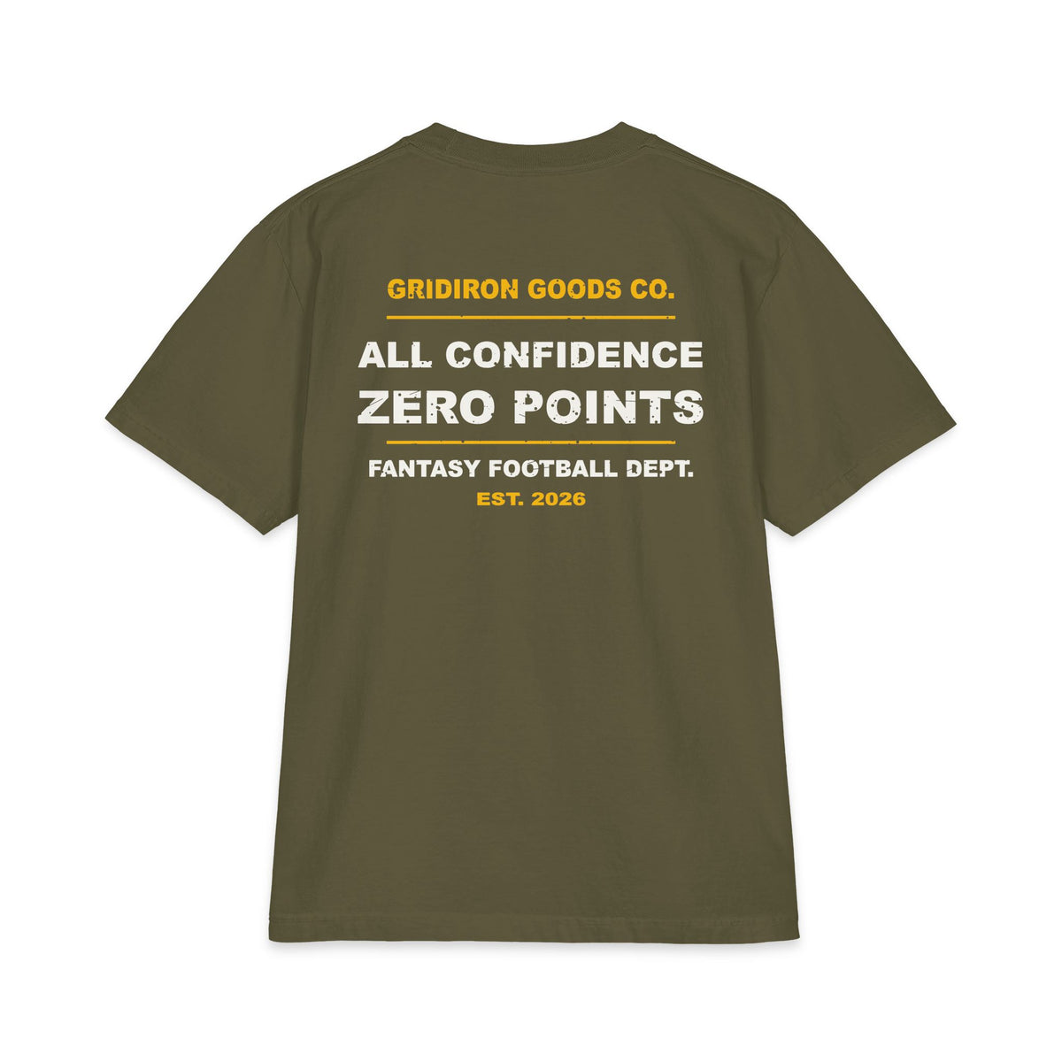 All Trash Talk, No Points Max Heavyweight Oversized Tee