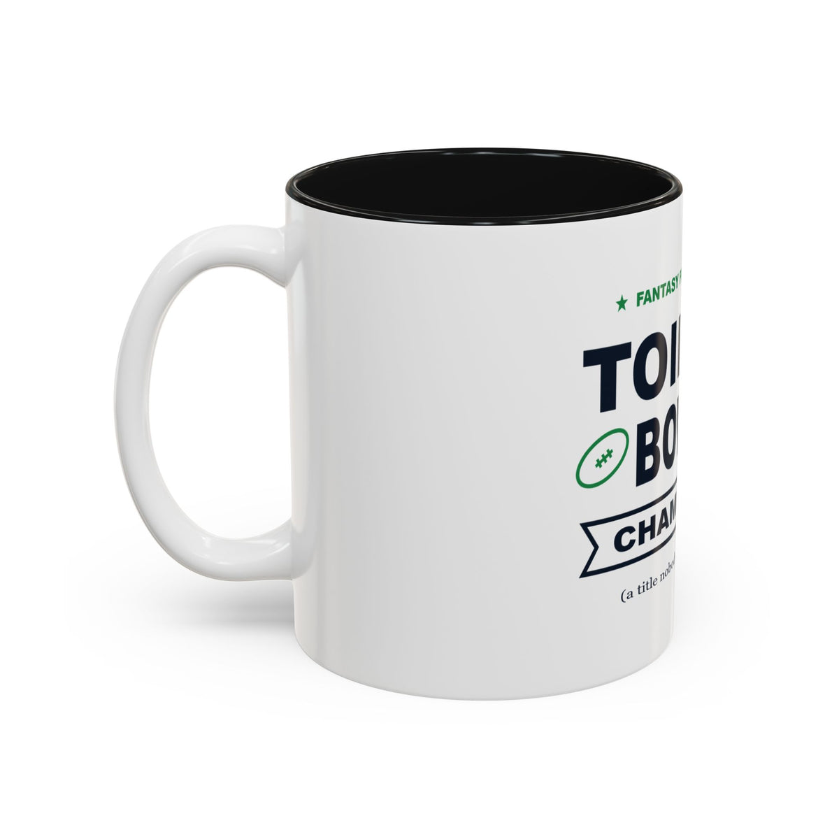 Toilet Bowl Champion Two-Tone Mug